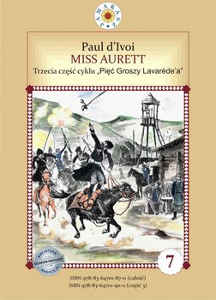 Okładka książki pt.: „<i>Miss Aurett</i>”