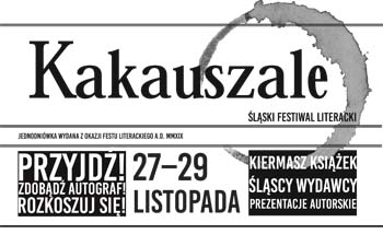 Nagłowek gazetki - Jednodniówka „KakauSzale – Fest Literacki A.D. MMXIX”
