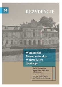 Okładka książki pt.: „<i>Rezydencje</i>”